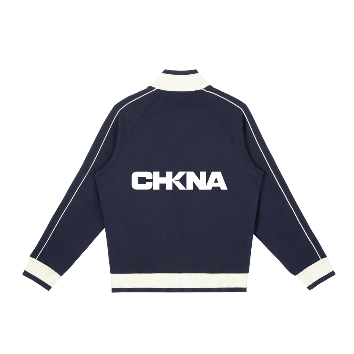 Color Block Raglan Sleeve Zip Track Jacket | 4 Colors