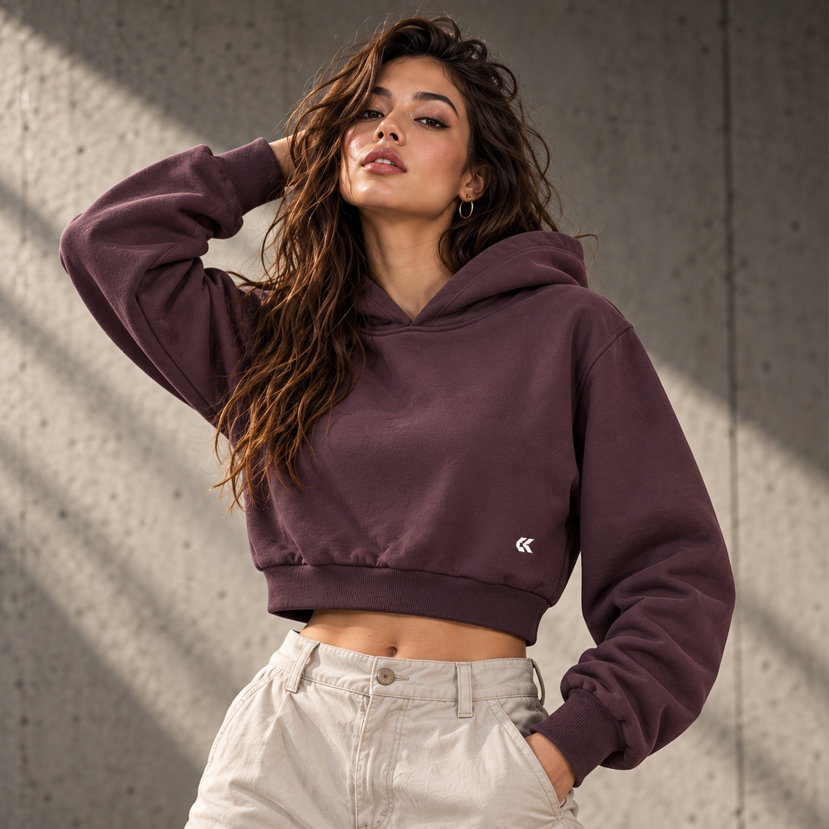 Essential Cropped Hoodie | 4 Colors