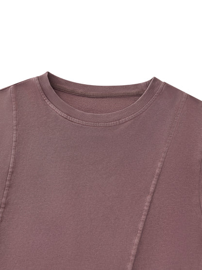 Women's Mineral Wash Crop Sweatshirt